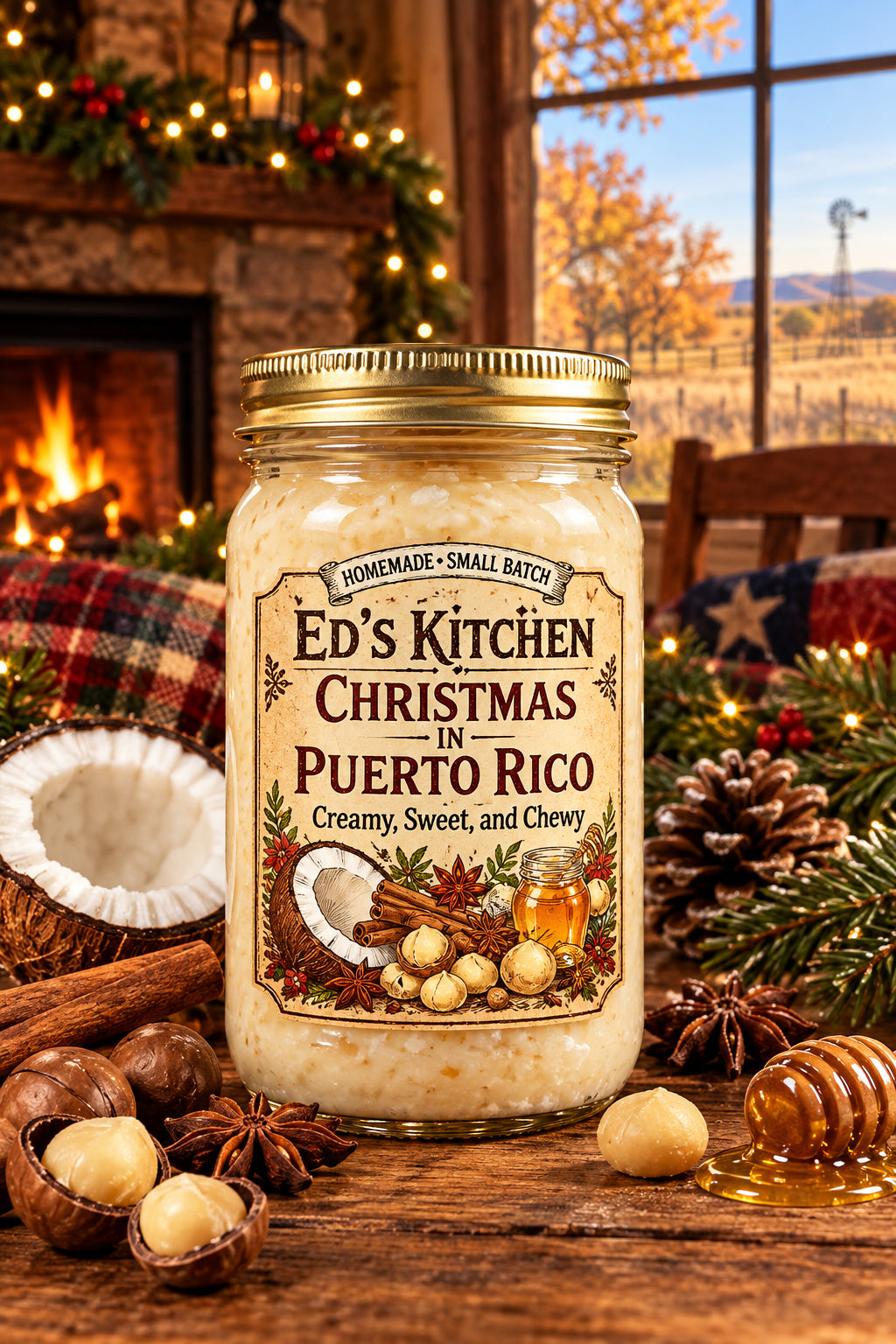 Christmas in Puerto Rico Coquito