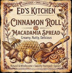 Cinnamon Roll Macadamia Spread