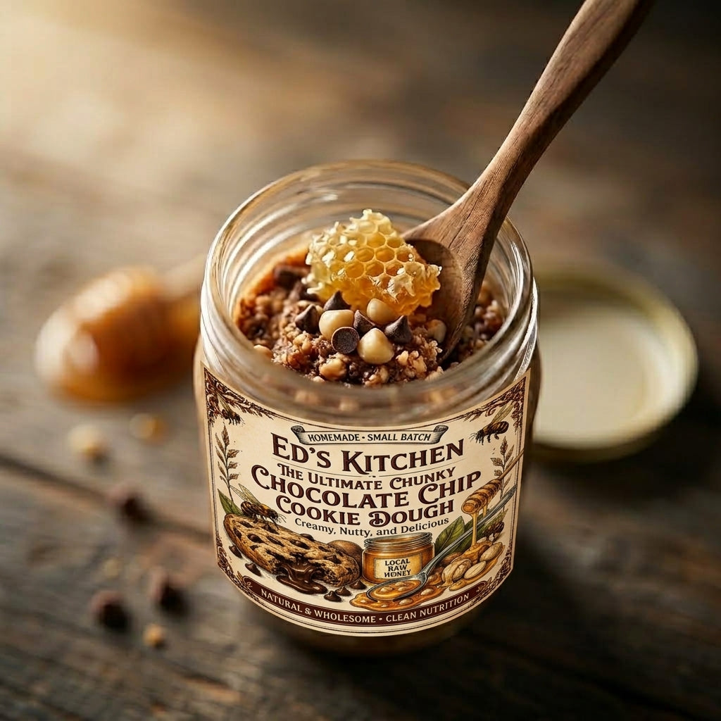 The Ultimate Chunky Chocolate Chip Cookie Dough 8 oz jar