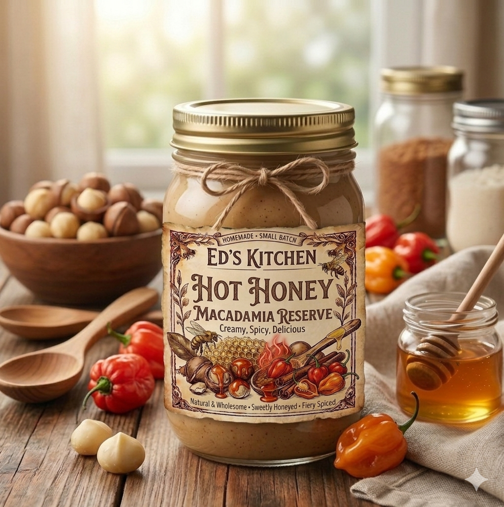 Hot Honey Macadamia Reserve