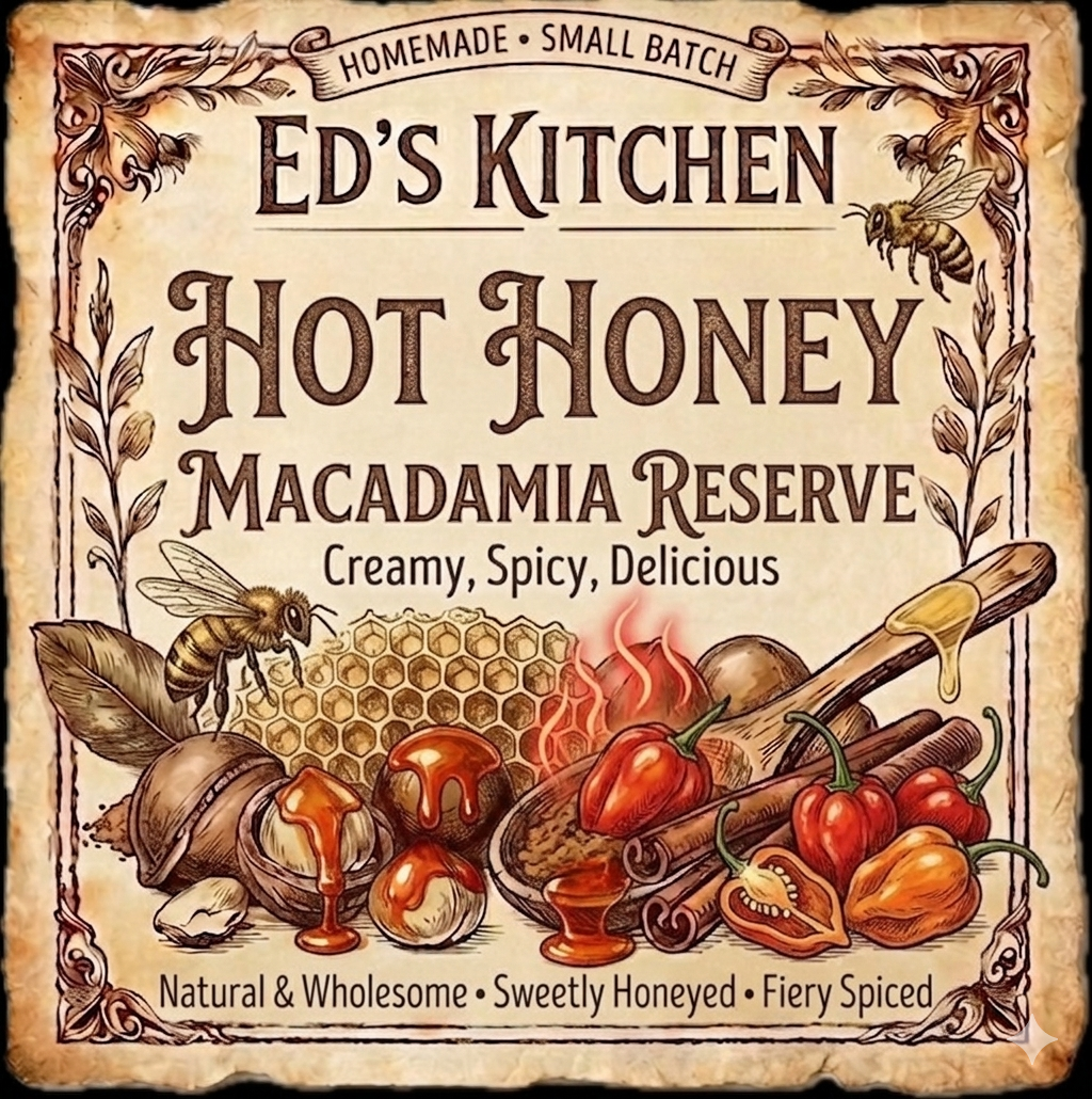 Hot Honey Macadamia Reserve