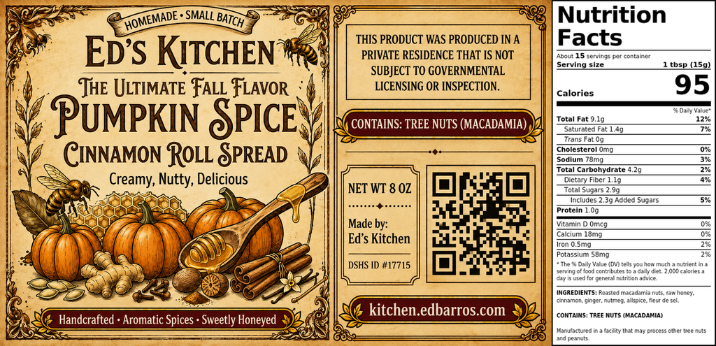 The Ultimate Fall Flavor Pumpkin Spice Cinnamon Roll Spread
